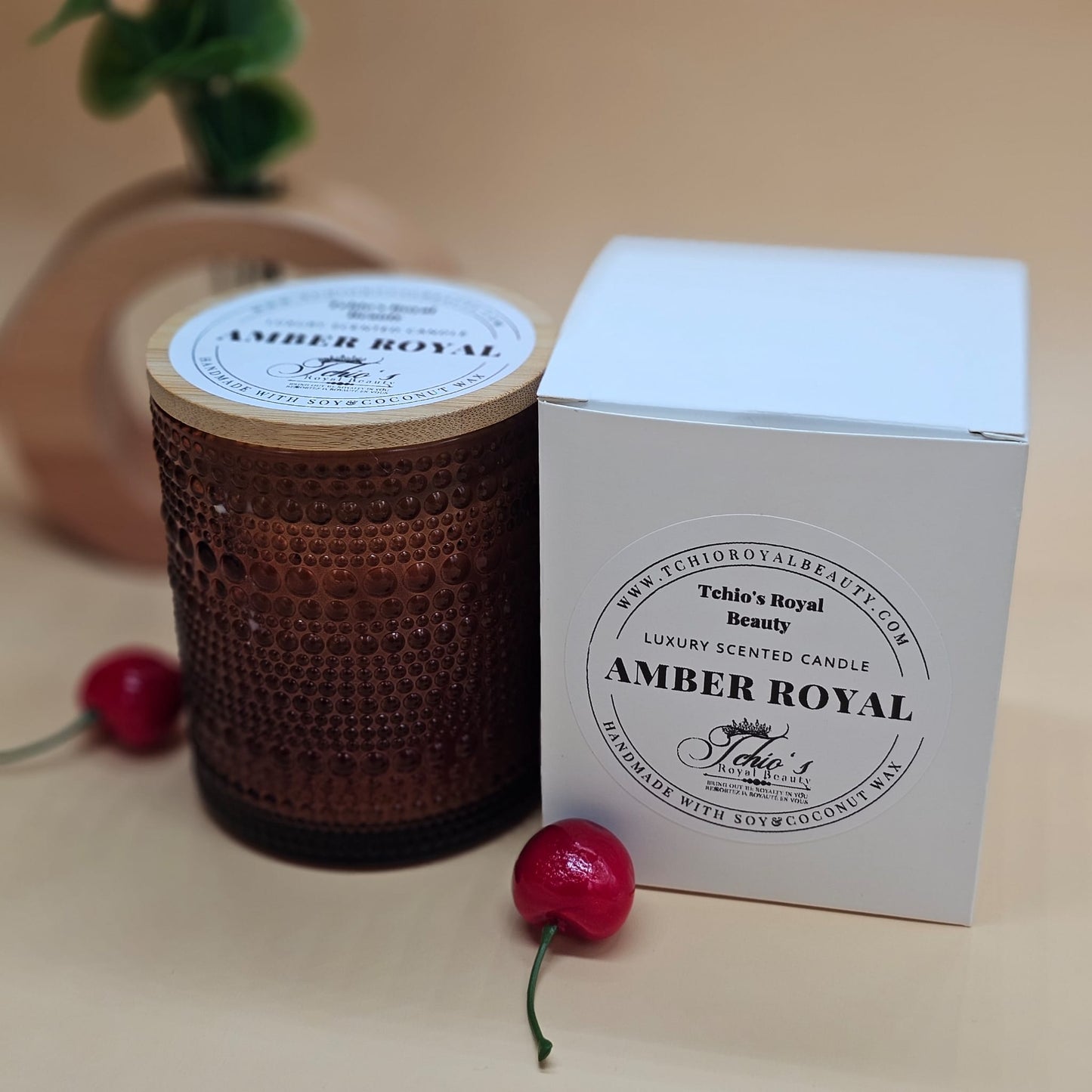 Éclat d'Ambre – Amber Scented Candle (14 oz) Free Shipping