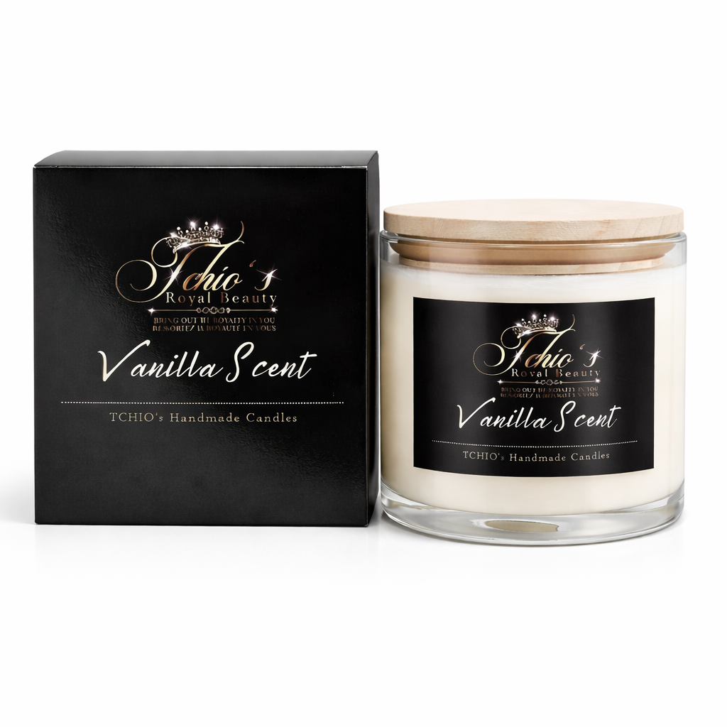 Vanilla Scented Candles|Luxury Douceur de Vanille-18 oz jar|Free Shipping