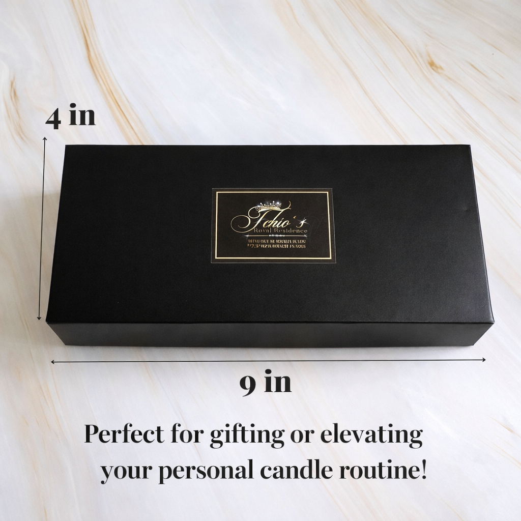 Candle Wick Trimming Set – 4-Piece Gold-Plated Kit with Decorative Tray – Wick Trimmer, Snuffer, Dipper – Luxury Gift Box Included