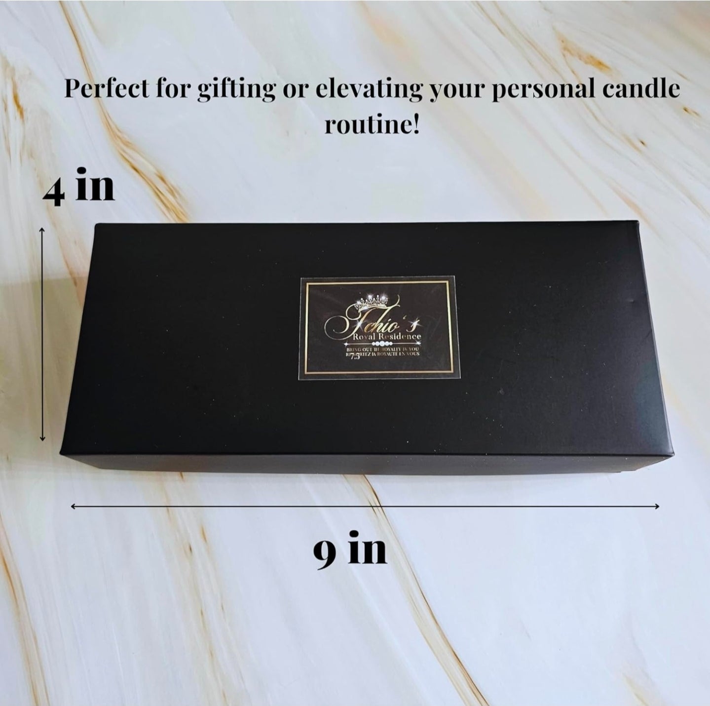 Candle Wick Trimming Set – 4-Piece Black-Plated Kit with Decorative Tray – Wick Trimmer, Snuffer, Dipper – Luxury Gift Box Included